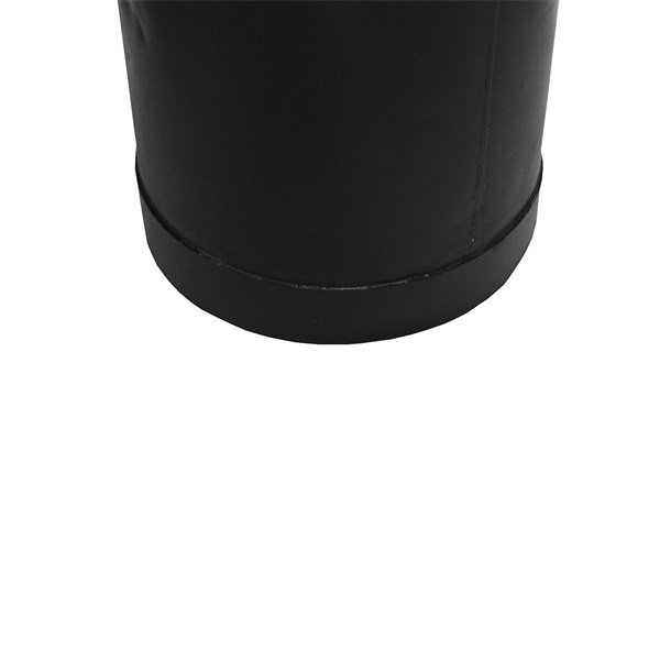 Galão Tambor Latão Tarro Leite Metal Decorativo 25L Preto