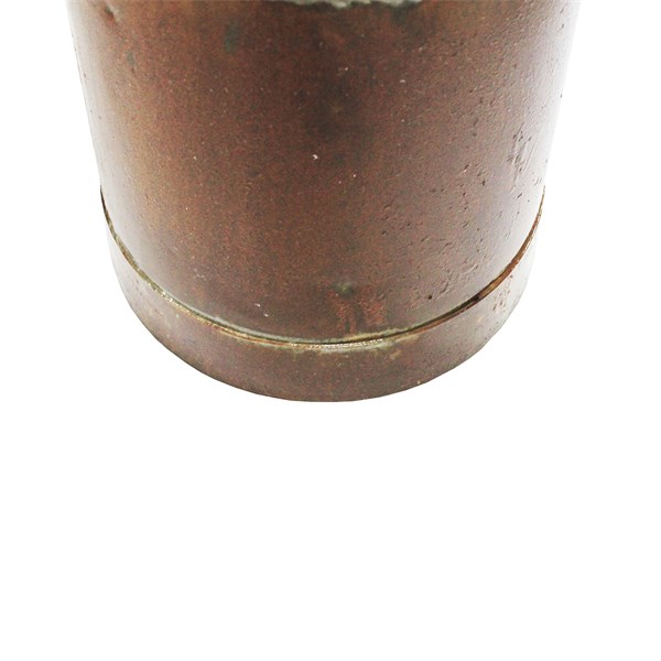 Galão Tambor Latão Tarro Leite Metal Decorativo 20L Verniz