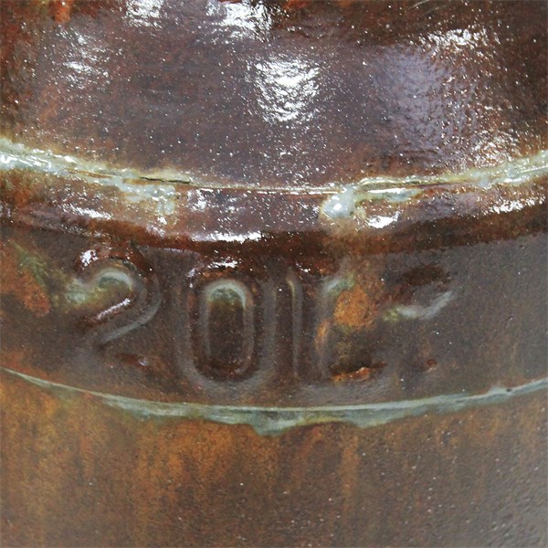 Galão Tambor Latão Tarro Leite Metal Decorativo 20L Verniz