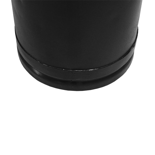 Galão Tambor Latão Tarro Leite Metal Decorativo 20L Preto