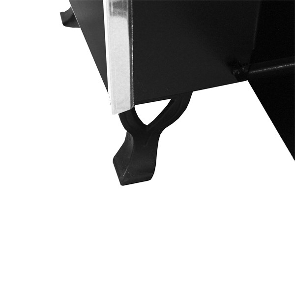 Fogão a Lenha Número 1 Forninho Caixa Lenha Saída Direita Preto Chapa Alumínio