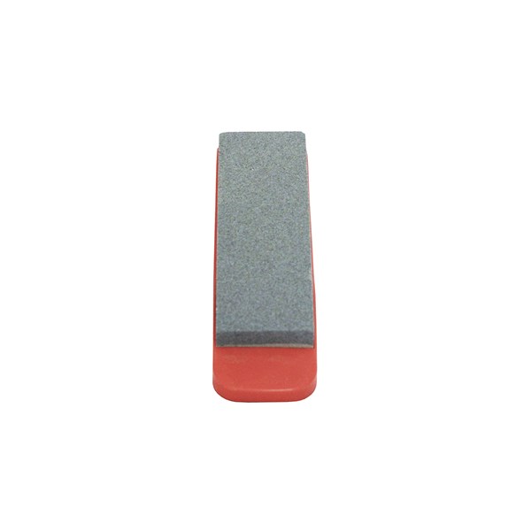 Pedra Afiar Facas Retangular 6" Suporte Vermelho