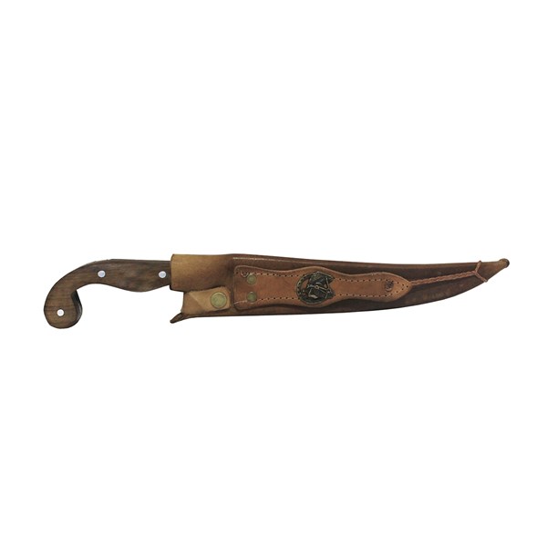 Faca 10 Carbono 1070 Cabo Madeira Tala Sorocabana
