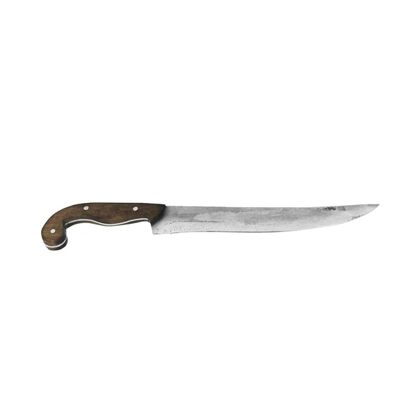 Faca 10 Carbono 1070 Cabo Madeira Tala Sorocabana