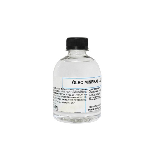 Óleo Mineral USP 250ml Puro