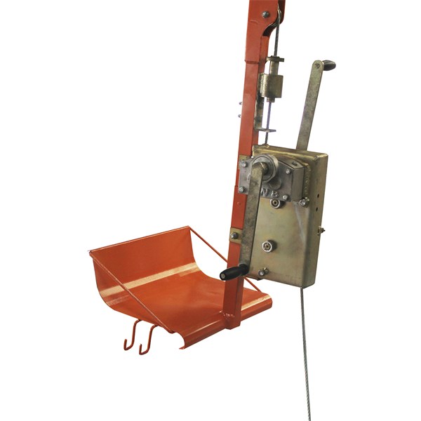 Cadeirinha Suspensa Mecânica Sobe Desce Manivela + 30m Cabo de Aço  5/16"