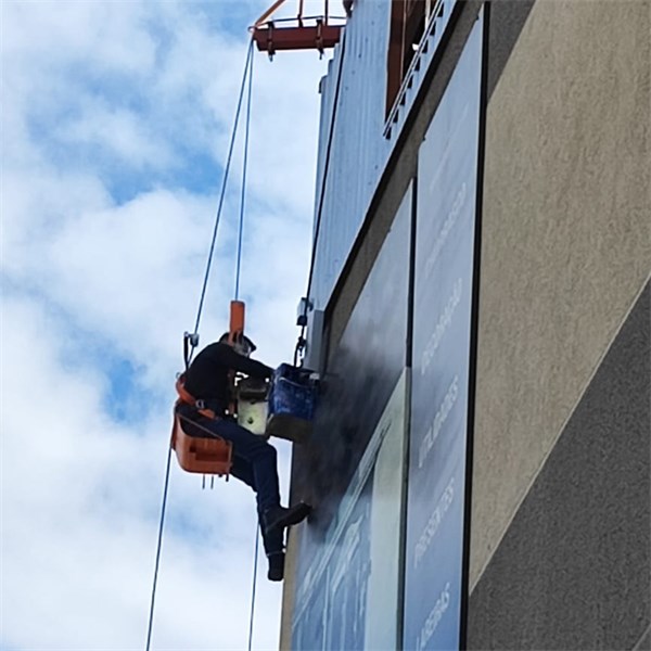 Cadeirinha Suspensa Mecânica Sobe Desce Manivela + 30m Cabo de Aço  5/16"