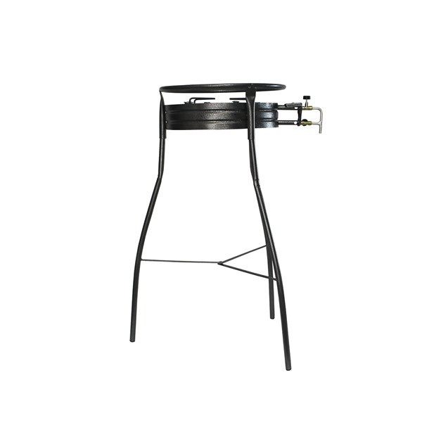 Fogareiro a Gás Alta Pressão 2 Queimadores 2 Regulagens 12 Caulim Tripé