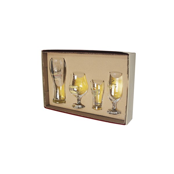 Conjunto 4 Copos Premium Kit Cervejeiro