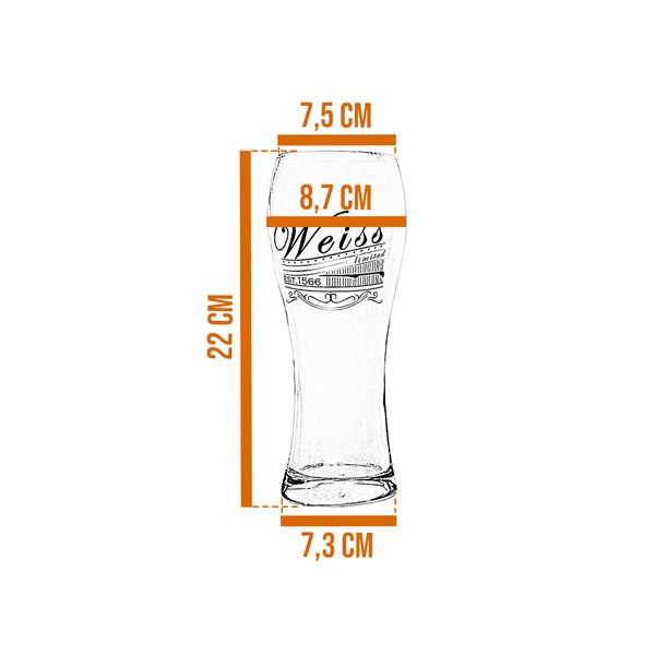 Conjunto 4 Copos Premium Kit Cervejeiro