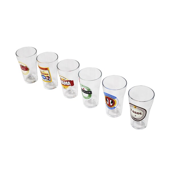 Conjunto 6 Copos Boteco Cervejas 200ml