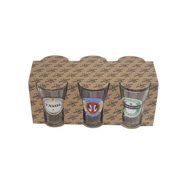 Conjunto 6 Copos Boteco Cervejas 200ml