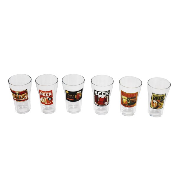 Conjunto 6 Copos Boteco Retro 200ml