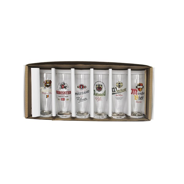 Conjunto 6 Copos Mini Munich Charleroy 220ml