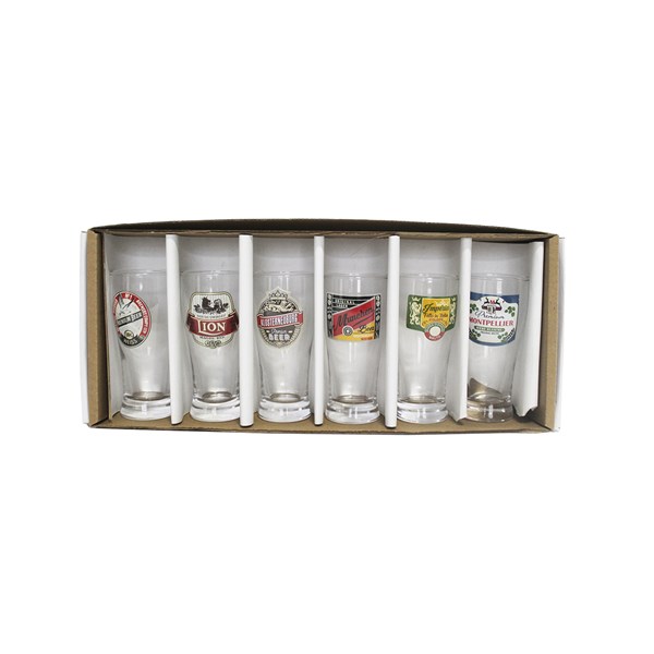 Conjunto 6 Copos Pagodinho Imperia 200ml