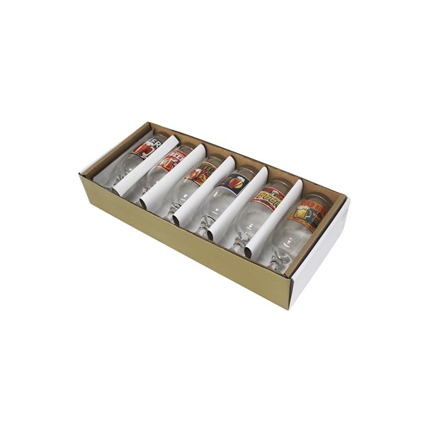 Conjunto 6 Taças Floripa Retro 300ml