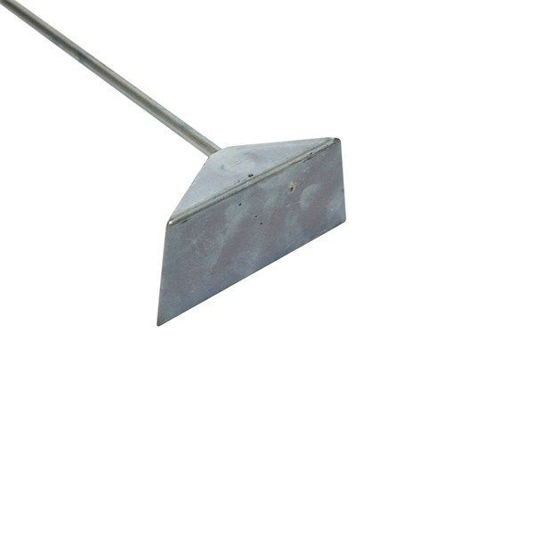 Puxador de Brasa Aço Zincado 55cm