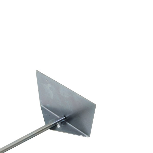 Puxador de Brasa Aço Zincado 55cm