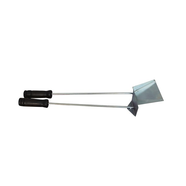 Pá Aço Zincado 40cm e Puxador de Brasa Aço Zincado 30cm