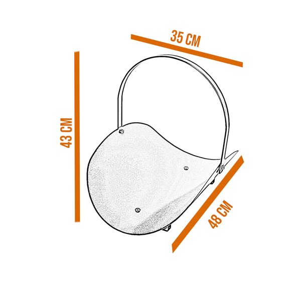 Lenheiro Ferro Canoa Preto