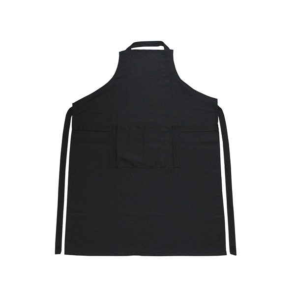Avental Sarja Algodão Liso Preto