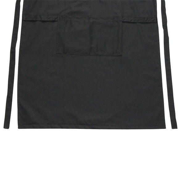 Avental Sarja Algodão Bordado Churrasqueiro do Fim de Semana Preto