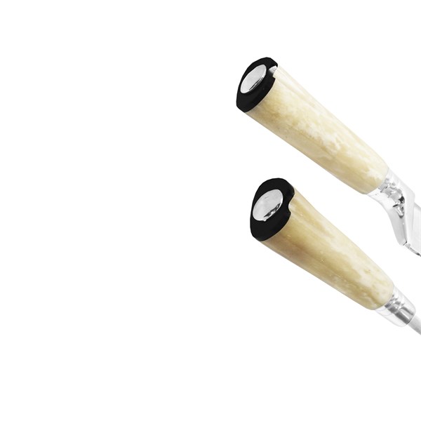 Faca Chaira 08 Inox 420 Cabo Osso