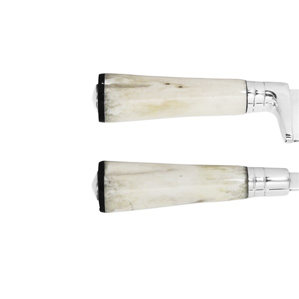 Faca Garfo 08 Inox 420 Cabo Osso