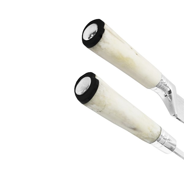 Faca Garfo 08 Inox 420 Cabo Osso