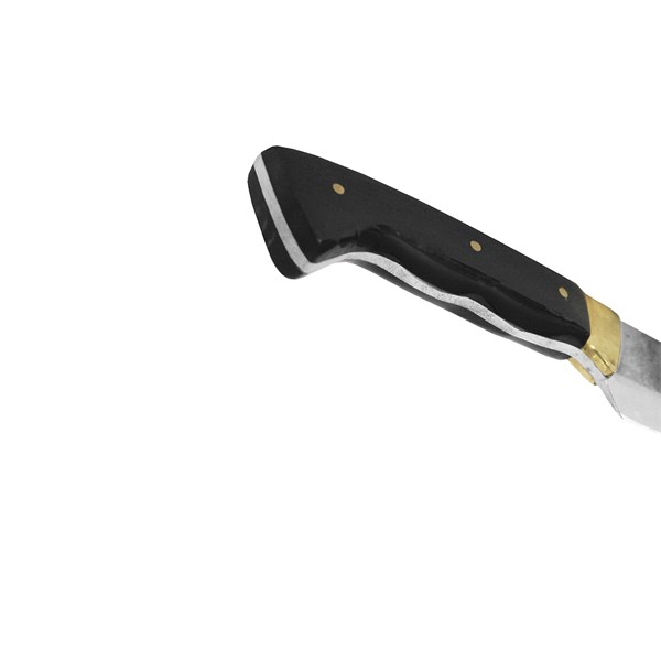 Faca 06 Carbono 1070 Cabo Chato Acrílico Bowie