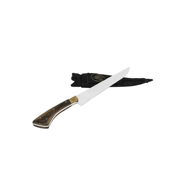 Faca 06 Inox 420C 3mm Cabo Madeira Campeira