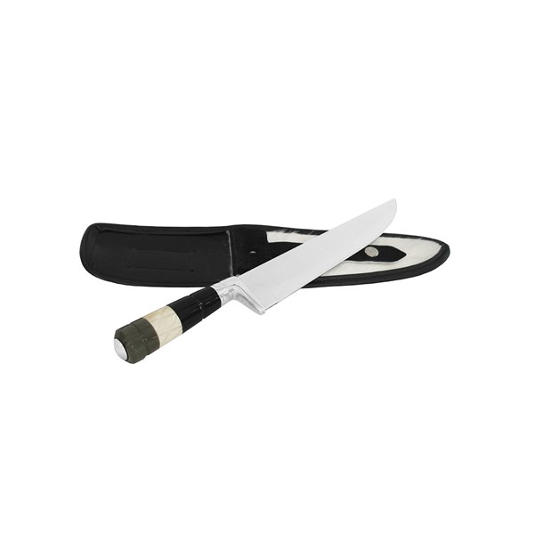 Faca 08 Inox 420 Cabo Osso Chifre