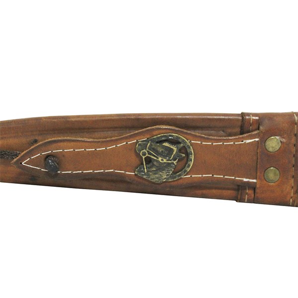 Faca 09 Carbono 1070 Larga Cabo Chato Madeira