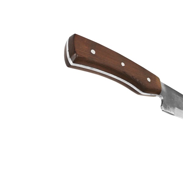 Faca 09 Carbono 1070 Larga Cabo Chato Madeira
