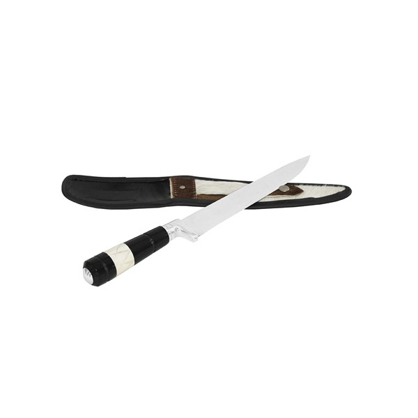Faca 09 Inox 420 Cabo Osso Chifre