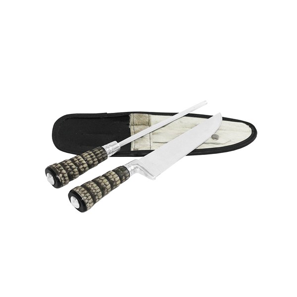 Faca Chaira 08 Inox 420 Cabo Tatu