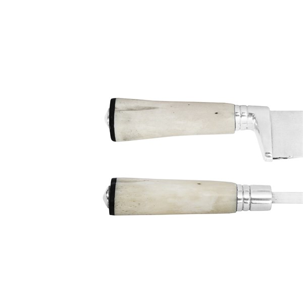 Faca Chaira 10 Inox 420 Cabo Osso