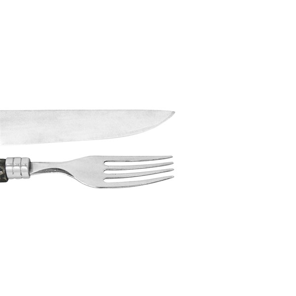 Faca Garfo 04 Inox 420 Cabo Tatu