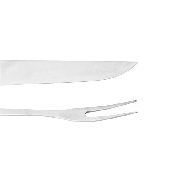 Faca Garfo 10 Inox 420 Cabo Osso