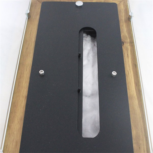 Lareira Ecológica Álcool Etanol Aço 45cm Suporte Madeira Vidro