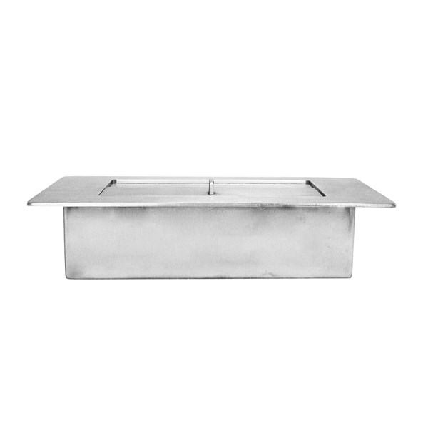 Queimador Lareira Ecológica Álcool Etanol Inox 31cm