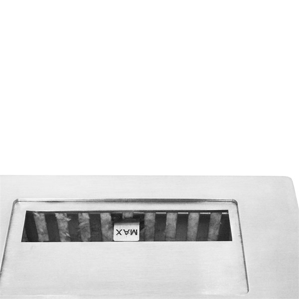 Queimador Lareira Ecológica Álcool Etanol Inox 31cm