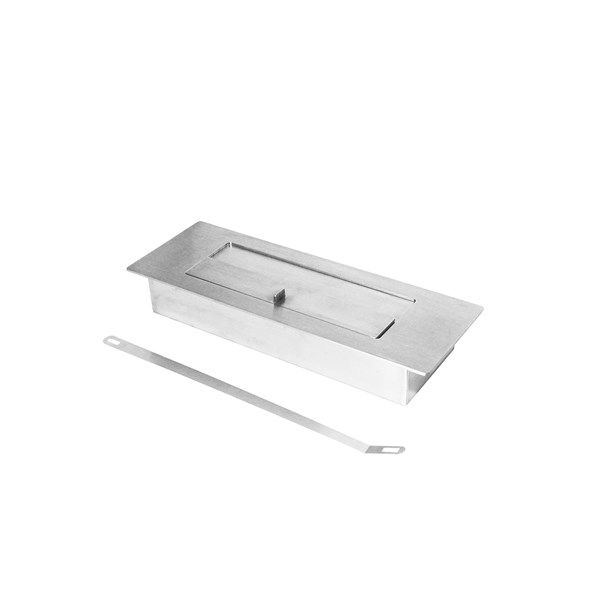 Queimador Lareira Ecológica Álcool Etanol Inox 46cm