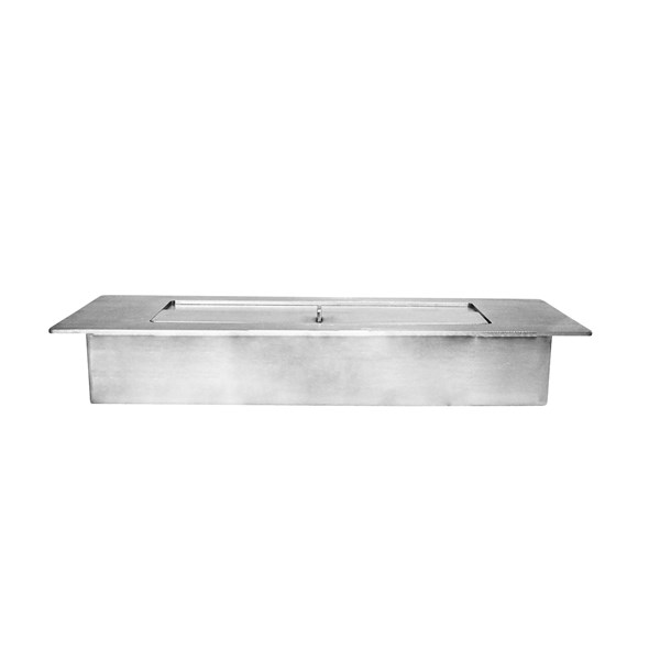 Queimador Lareira Ecológica Álcool Etanol Inox 46cm