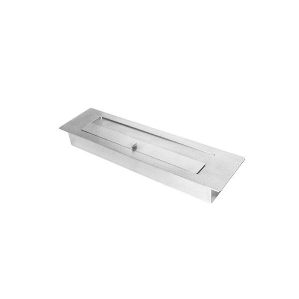 Queimador Lareira Ecológica Álcool Etanol Inox 61cm