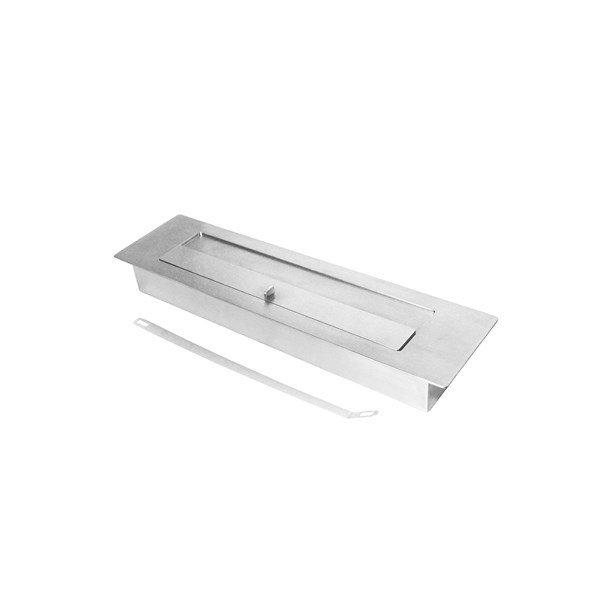 Queimador Lareira Ecológica Álcool Etanol Inox 61cm
