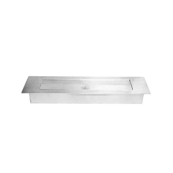 Queimador Lareira Ecológica Álcool Etanol Inox 61cm