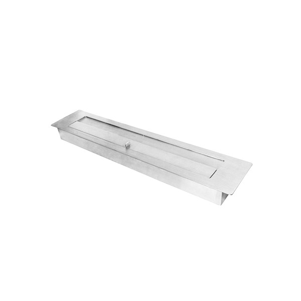 Queimador Lareira Ecológica Álcool Etanol Inox 81cm