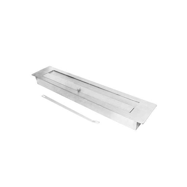 Queimador Lareira Ecológica Álcool Etanol Inox 81cm
