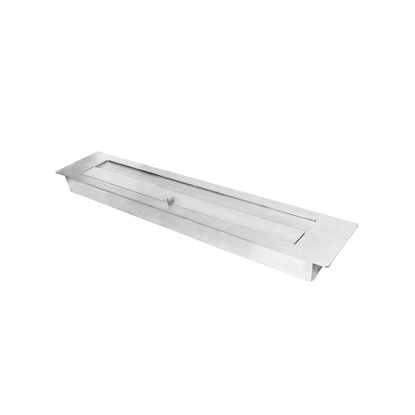 Queimador Lareira Ecológica Álcool Etanol Inox 101cm